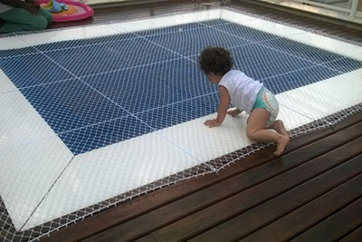Rede de Proteção para Piscina